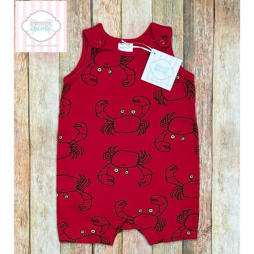 Hanna Andersson crab themed one piece 6-12m