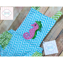 Seahorse themed sunsuit 12m