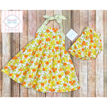 Janie and Jack citrus themed dress 12-18m
