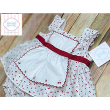 Janie and Jack cherry themed two piece 6-12m