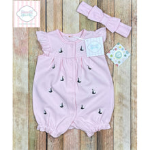 Sailboat themed one piece with bow 3m