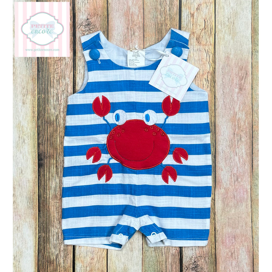 Crab themed one piece 3-6m