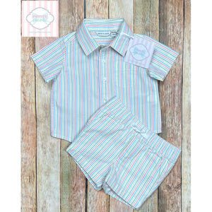 Janie and Jack two piece 3-6m