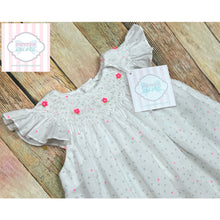 Star themed smocked dress 3m