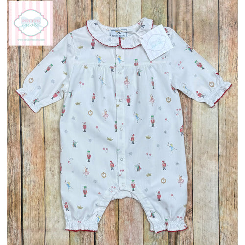 Petite Plume Nutcracker themed one piece 3-6m