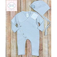 Elegant Baby knit one piece with bonnet 6m
