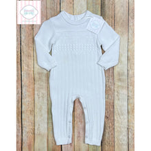 Cross themed knit one piece 6-9m