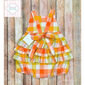 Ricrac & Ruffles sunsuit 3T