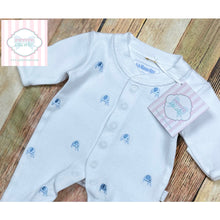 Jojo Maman Bébé elephant themed one piece NB