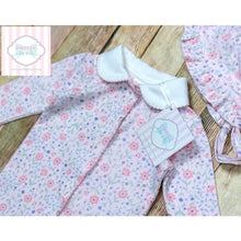 Trés Beau et Belle pima one piece with bonnet 0-3m