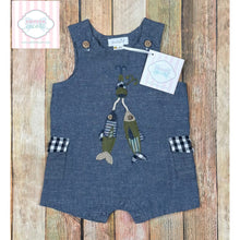 Mud Pie fishing themed one piece  0-3m