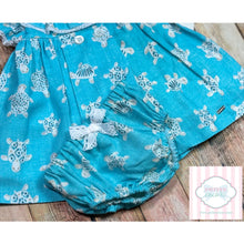 Mayoral Baby turtle themed linen dress NB