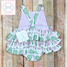 Mud Pie tennis themed one piece 3-6m