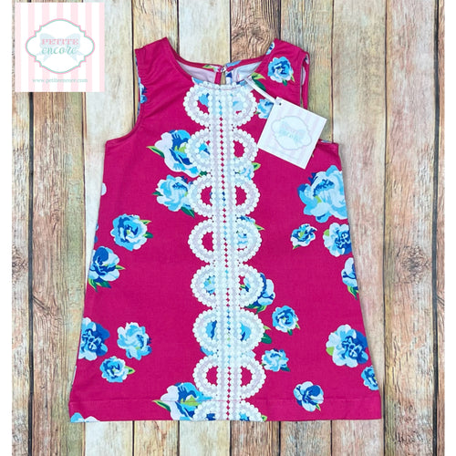 Mud Pie floral dress 12-18m