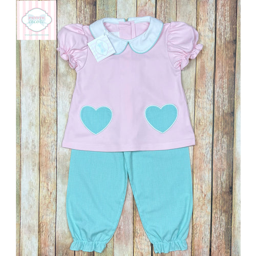 Lullaby Set heart themed two piece 5