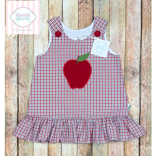 Posh Pickle apple themed dress 2T