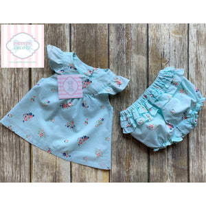 Floral two piece by Janie and Jack 0-3m