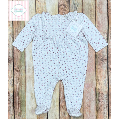 Janie and Jack floral one piece 3-6m