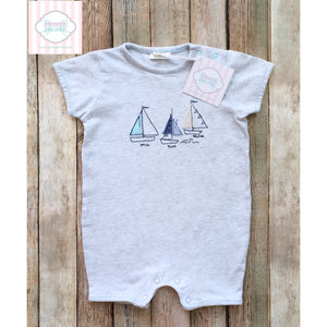 Sailboat themed one piece by Next 3-6m