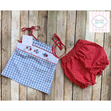 Smocked two piece by Castles and Crowns 18-24m
