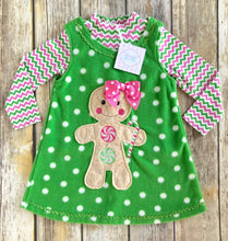 Gingerbread themed two piece 2T