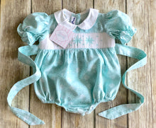 Silly Goose smocked bubble 6m