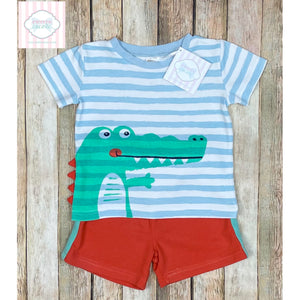 Alligator themed two piece 24m