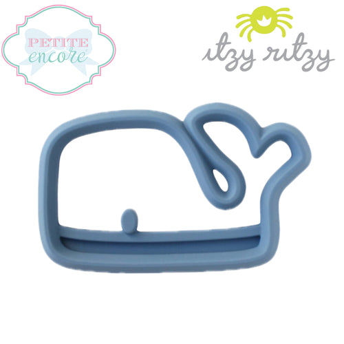 Itzy Ritzy Chew Crew™️ Silicone Teether- Whale