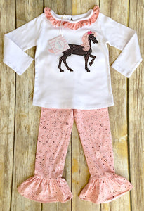 Cowgirl themed two piece set 4T