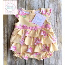 Gymboree floral bubble 0-3m