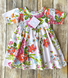Mad Sky Los Angeles floral dress 2T