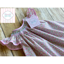 Floral smocked dress by Petit Ami 9m