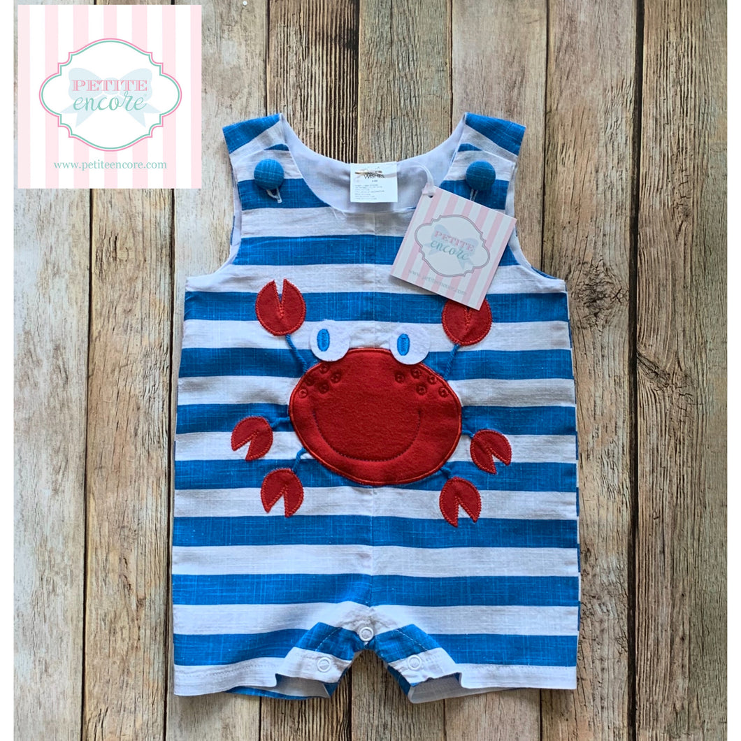 Crab themed one piece 3-6m