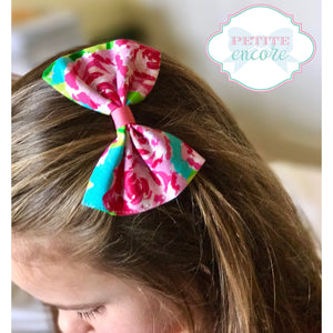 Lilly inspired hair bow