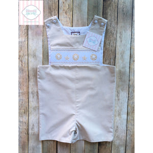 Smocked one piece by Shrimp & Grits 3T