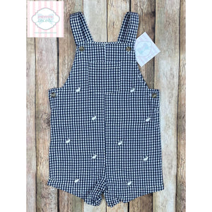 Bunny themed overalls 24m