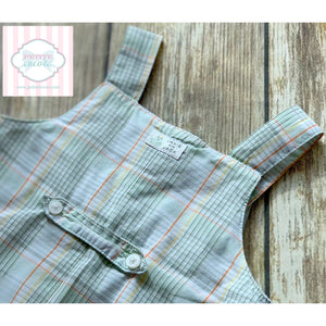 Janie and Jack overalls 0-3m
