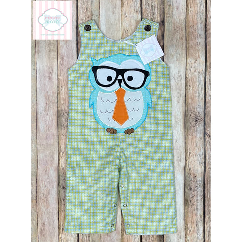 La Jenns owl themed one piece 12m