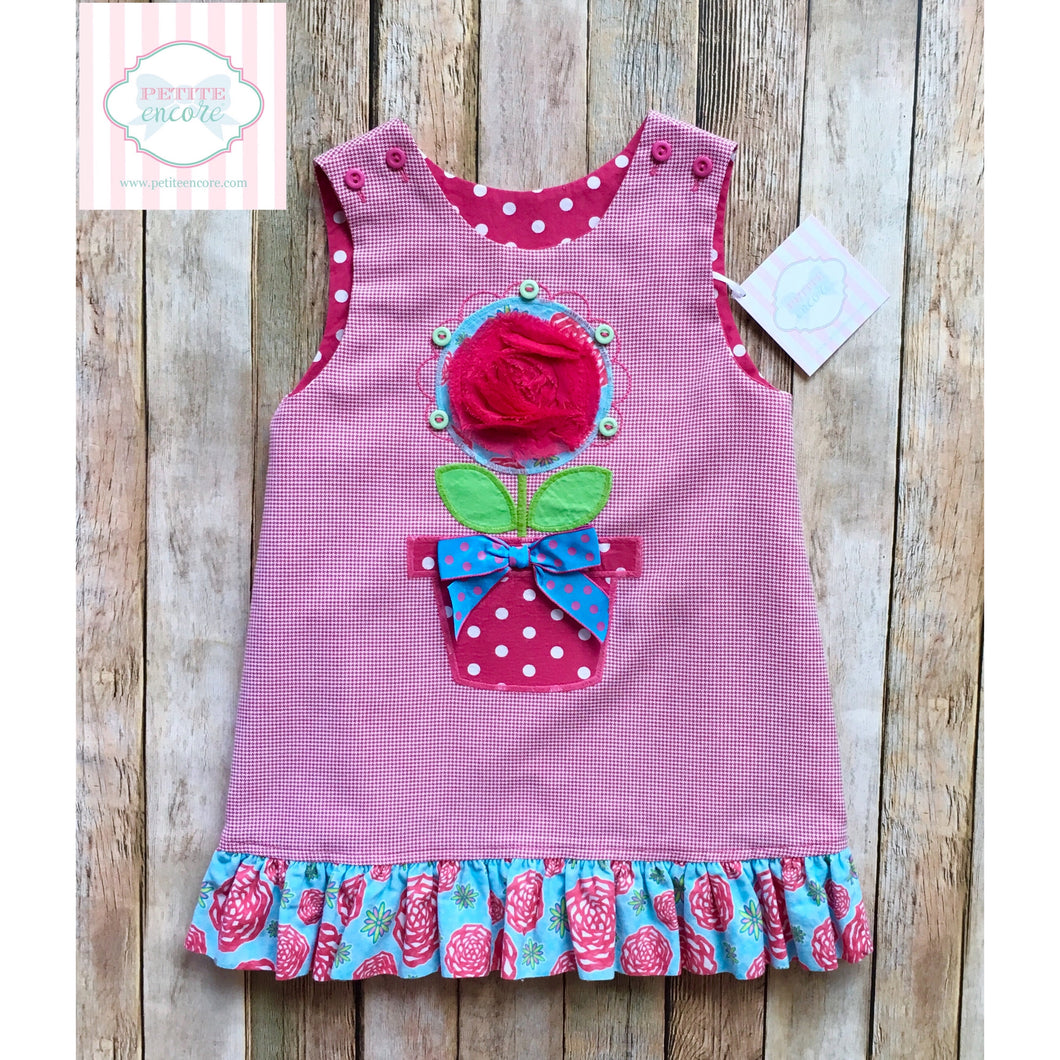 Reversible dress by The Bailey Boys 24m