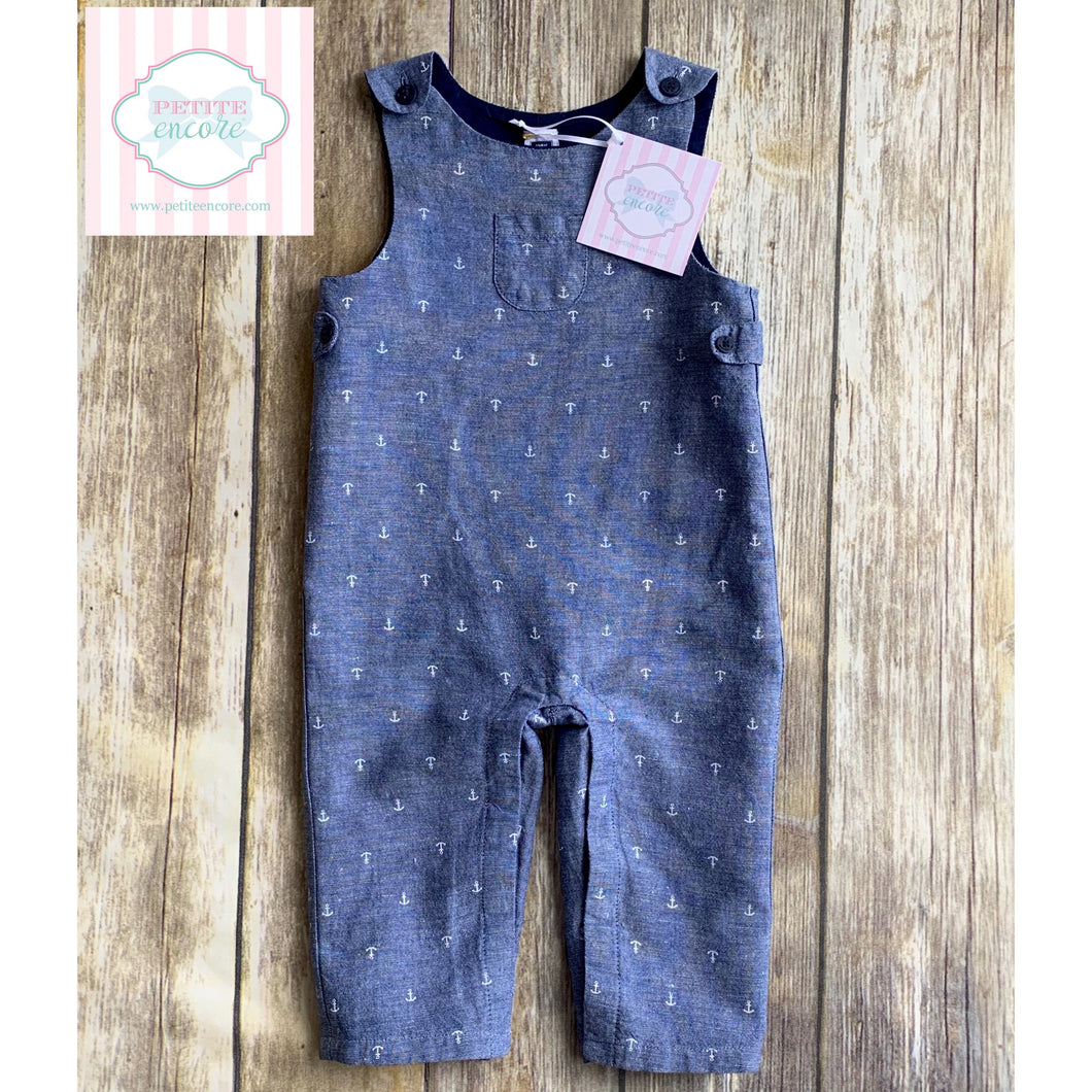 Janie and Jack overalls 6-12m