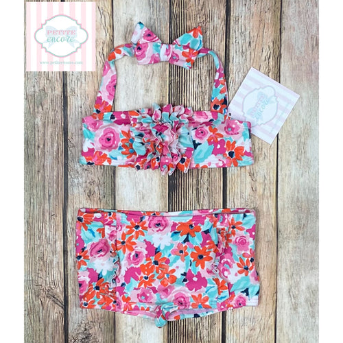 Janie and Jack two piece swimsuit 6-12m