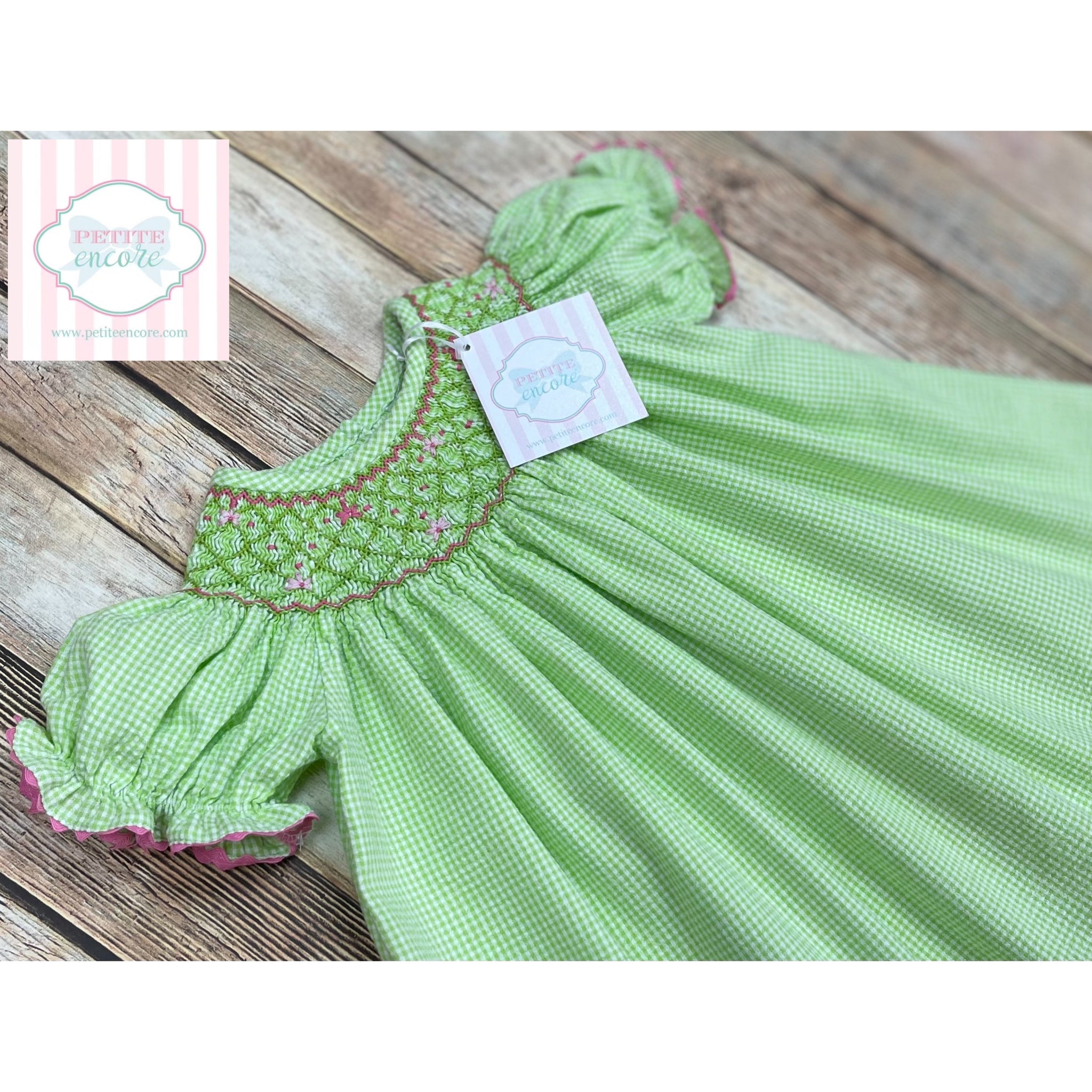 classic whimsy smocked dress Beauty Princess Smocked Dress by Classic Whimsy - Girls Dresses