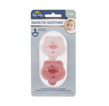 Sweetie Soother™️ Orthodontic Silicone Pacifier Set- Ballet Slipper and Primrose Pink 6-18m