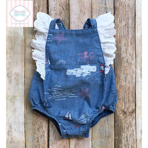 Mud Pie Baby one piece 3-6m