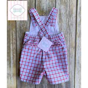 Janie and Jack overalls 0-3m