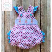 Smocked ruffled bubble 2