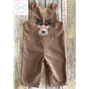 Reindeer themed one piece 9m