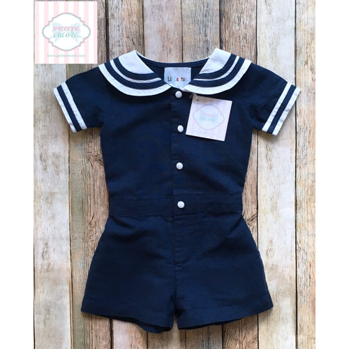 Sailor suit by Lil Cactus 3-6m