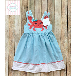Crab themed dress by Nannette 4