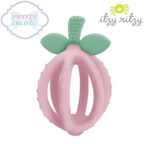 Bitzy Biter™️ Teething Ball & Training Toothbrush- Pink Lemonade